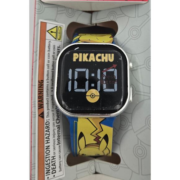 Pokemon Pikachu LED Watch - Picture 1 of 9
